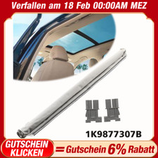 Grau Schiebedach Sonnenblende