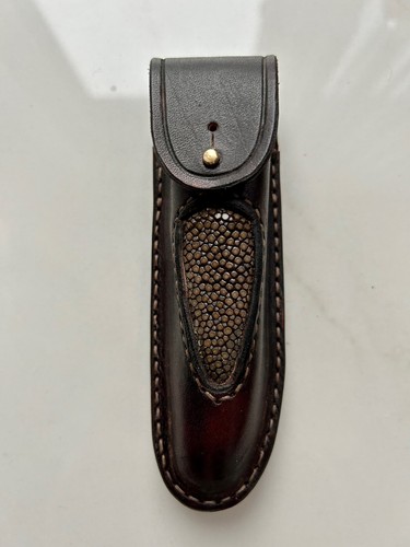 Echt leder holster - leder,