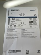 Sammlerticket Rammstein