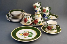 VILLEROY&BOCH BAUERNBLUME schönes altes Kaffeeservice 6P 22tlg