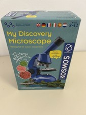 KOSMOS My Discovery Microscope Mikroskop Experimentierkasten Kinder Mehrsprachig