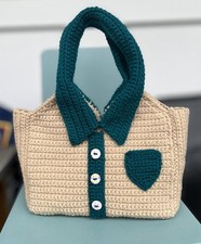 Gehäkelt  Hemd Tasche aus