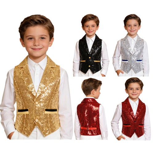 Jungen pailletten anzug - jungen,