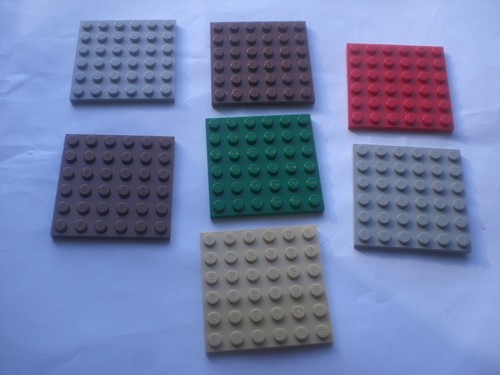 Lego 3958 platte - lego, 6x6