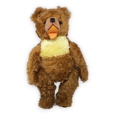 Hermann Teddy Zotty 36 cm Bär Mohair Vintage 50er Jahre Strohfüllung Beweglich