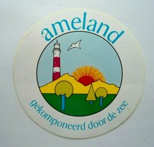 Souvenir-Aufkleber ameland
