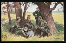 Künstler arthur thiele - künstler-ak,