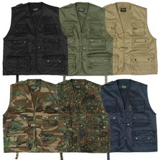 Jagd- und Anglerweste 4 Farben S-4XL Outdoor Trekking Weste Multifunktionsweste