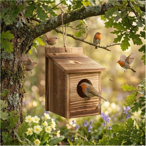 Vogelhaus nistkasten holz - nistkasten,