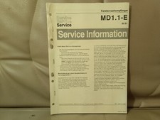 Philips MD1.1-E Service Information + Schaltplan