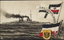 Ak Deutsches Kriegsschiff, SMS Derfflinger, Großer Kreuzer,... - 11242522