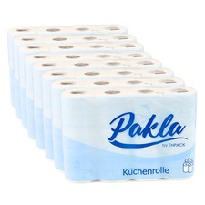 Küchenrolle 3-lagen 32 Rollen Küchenpapier weiß Handtuchrolle Haushaltsücher