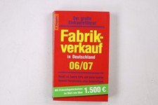 11826 FABRIKVERKAUF IN