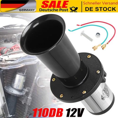 Oldtimer horn verchromt 12v - oldtimer,