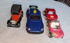 4 x tonka Blechspielzeug Auto Konvolut Porsche Oldtimer Beach Buggy usw.