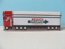 Wrigley's Spearmint Chewing Gum Blechdose Truck /LKW