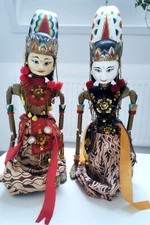 Deko Handpuppen, Köpfe aus