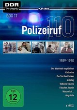 Polizeiruf 110 - DDR TV-Archiv / Box 17 (1989-1990) # 4-DVD-NEU