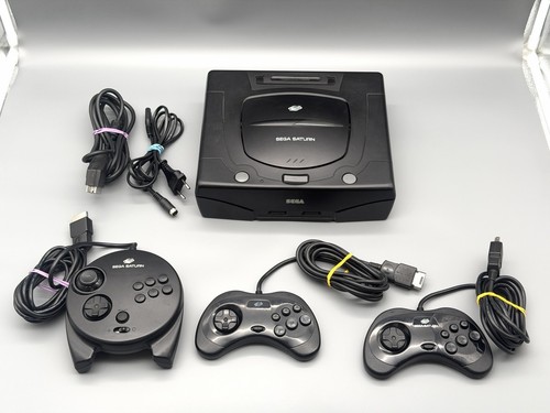 Sega saturn spielekonsole mit - sega,