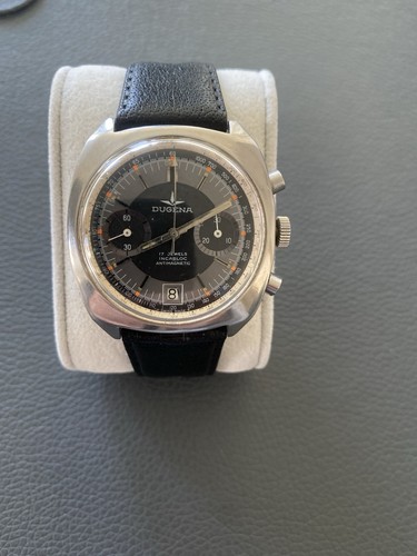 Vintage dugena armbanduhr - armbanduhr, mit