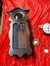 Lenzkirch AGUL miniatur Regulator Wanduhr Pendeluhr Uhrwerk alte antike mini Uhr