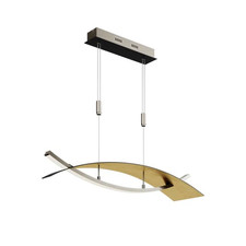 Lucande LED-Hängeleuchte Hängelampe Lampe Leuchte Marija Blende waagerecht bl623