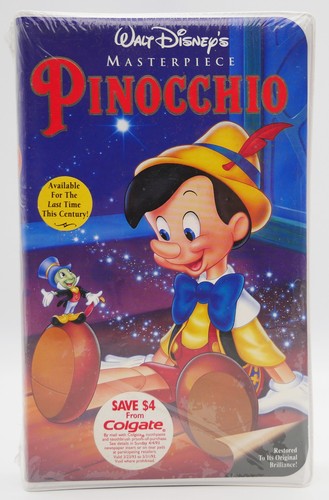 Disney pinocchio vhs - disney's, |