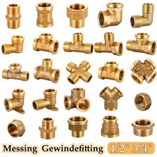 Gewindefitting Messing