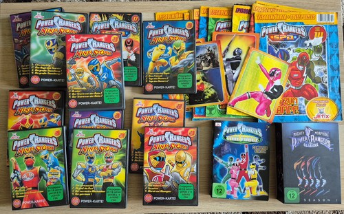 Power rangers dvds mighty - rangers,
