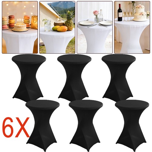 Stehtischhusse stretch - 6x,