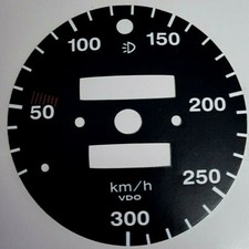 Porsche 911  Tacho Tachofolie Tachoscheibe bis 300 km/h **405 A**