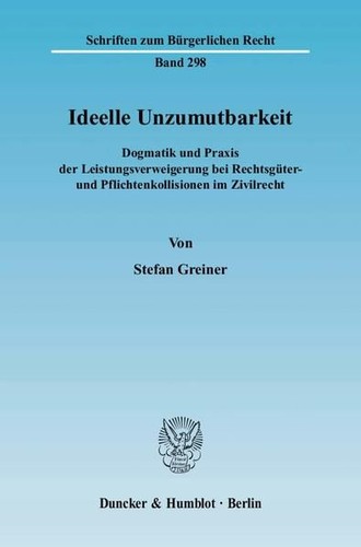 Ideelle unzumutbarkeit - ideelle,
