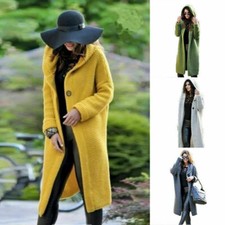 Damen Strickjacke Mit Kapuze