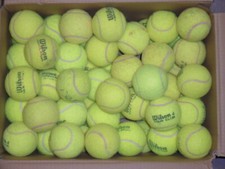Gebrauchte Tennisbälle  30