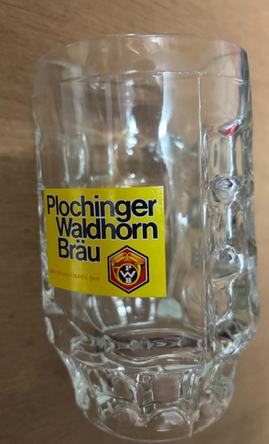 Alter glaskrug liter - glaskrug, 0,5