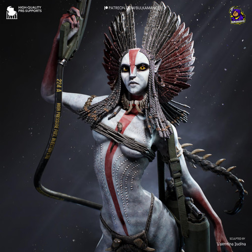 Varang warrior statue - warrior,