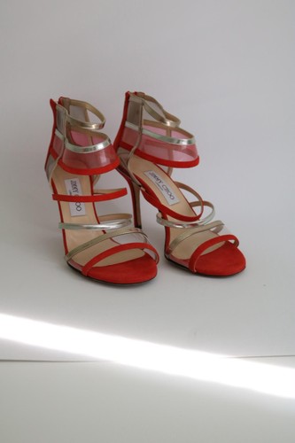 Jimmy choo red - suede, high