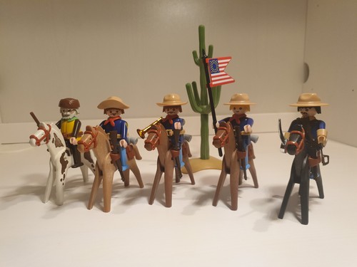 Playmobil kavallerie - playmobil, us-kavallerie