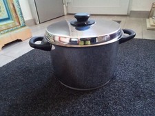 Fissler Edelstahltopf mit Edelstahldeckel u. Sieb 25 cm Durschm.NICHT INDUKTION