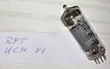 DDR VEB RFT Röhre 1 Stück ( UCH 81 )  Rarität Sammler Liebhaber Röhrenradio