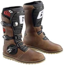 Gaerne Balance geölte braune Teststiefel Erwachsene Motorrad Teststiefel Offroad