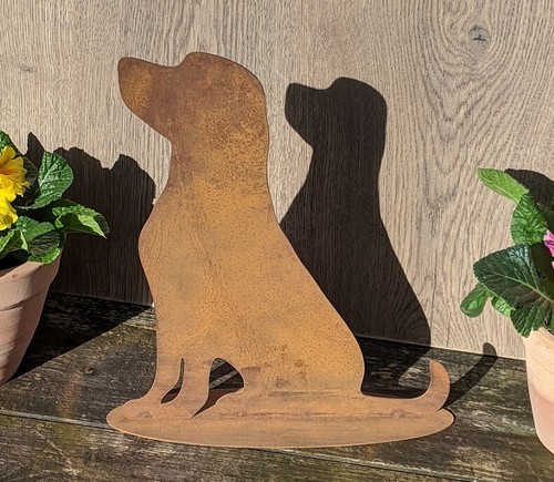 Hund aus metall in - aus,