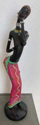 Afrikanische deko figur frau - afrikanische, deko-figur