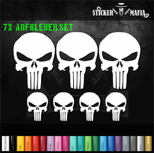 Aufkleber Punisher Totenkopf