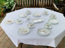 Kaffeeservice COLDITZ 20 Teile Blumen 6 Personen DDR