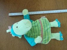 Sterntaler Handpuppe grüner Drache Kuscheltier Schmusetuch Tier waschbar Nicki