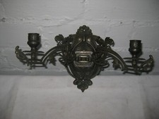 Wandkerzenhalter antik massiv