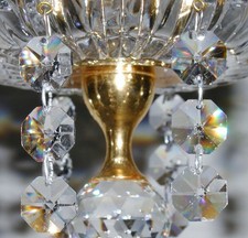 Kristall Lüster Strass Behang Bleikristall Ersatz für Kronleuchter 1 STÜCK B
