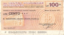 Italien  -  100 Lire  -  1977