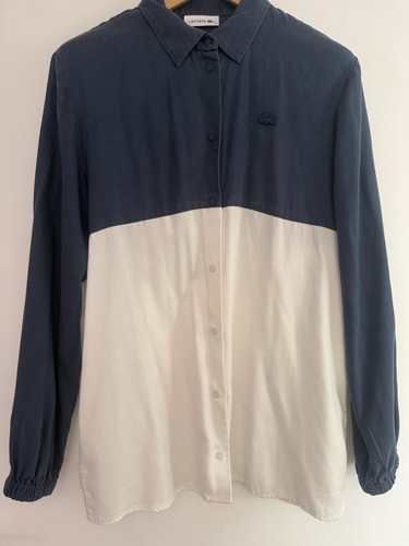 Lacoste damen hemdbluse - lacoste,